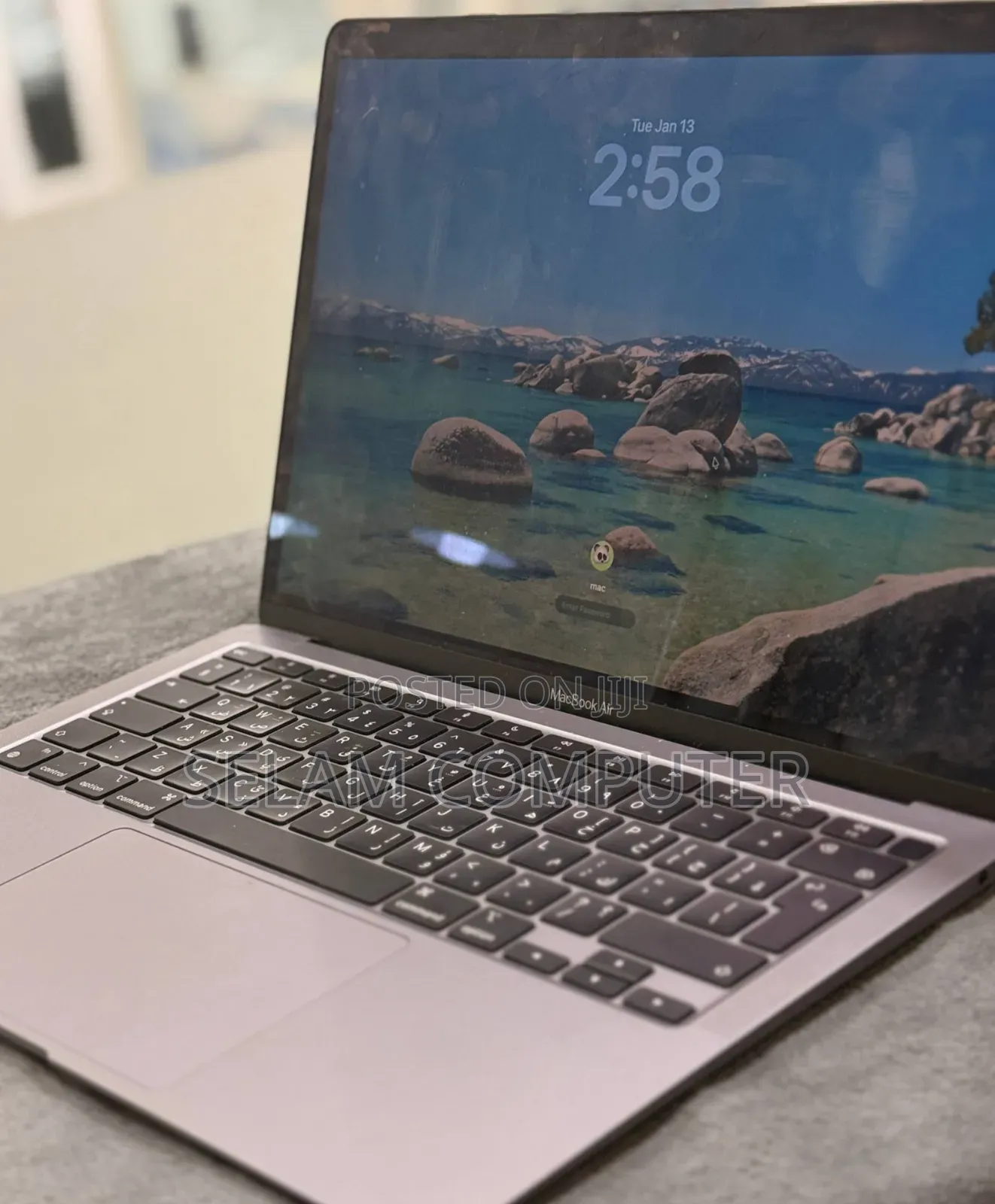 New Laptop Apple MacBook Air 2020 M1 8GB Apple M1 SSD 256GB