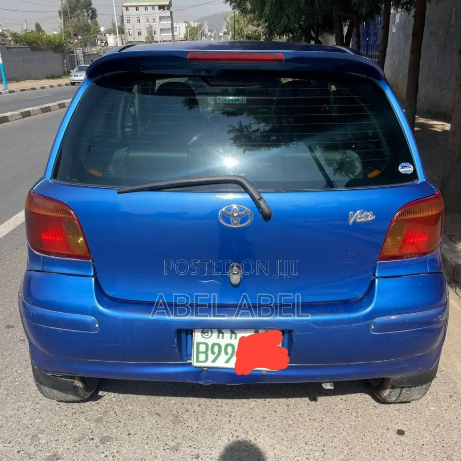 Toyota Vitz 2003 Blue