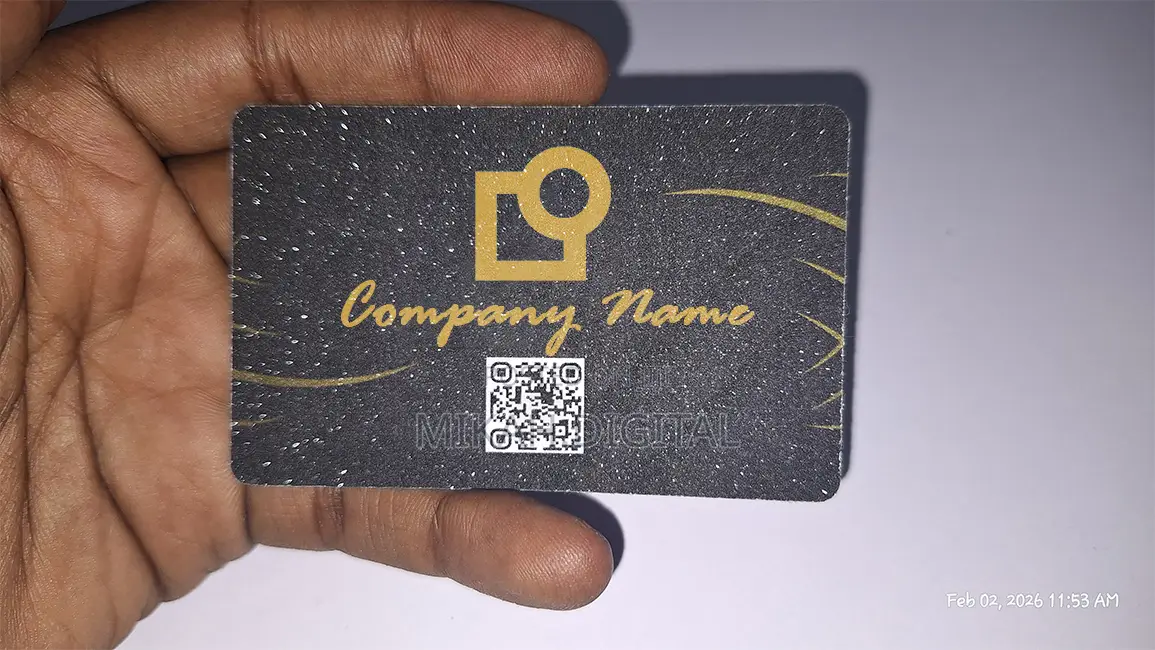 Shining Mesh Business Card Design + Printing Free Delivery