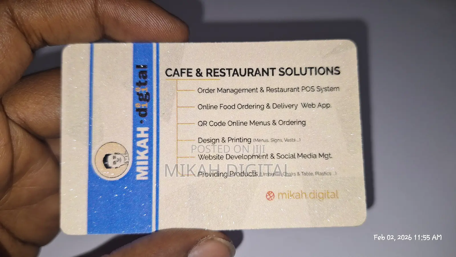 Shining Mesh Business Card Design + Printing Free Delivery