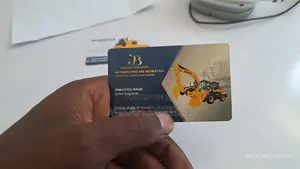 Shining Patterned Business Card Design + Printing Free Delivery