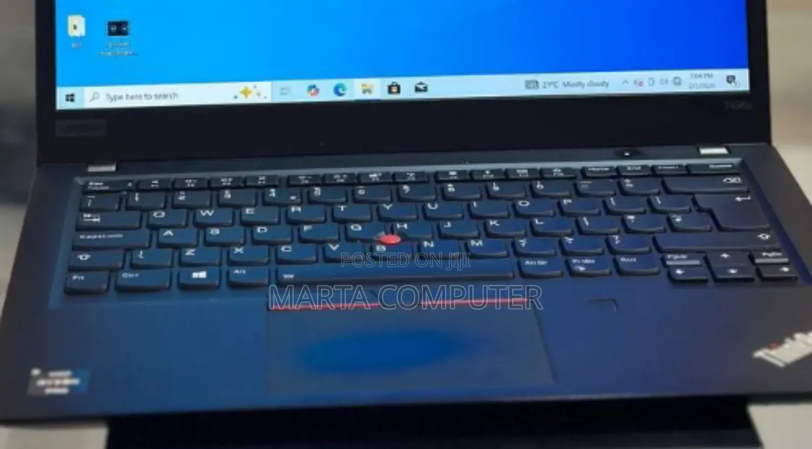 New Laptop Lenovo ThinkPad T495s 8GB AMD Ryzen 5 SSD 256GB