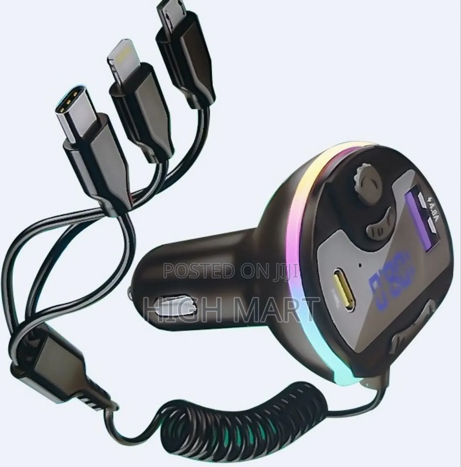 3 in 1 Car Charger and Mp3 Player