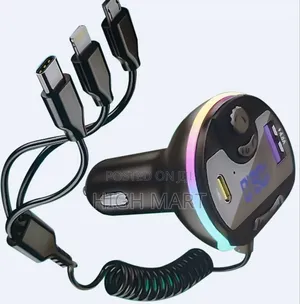 3 in 1 Car Charger and Mp3 Player