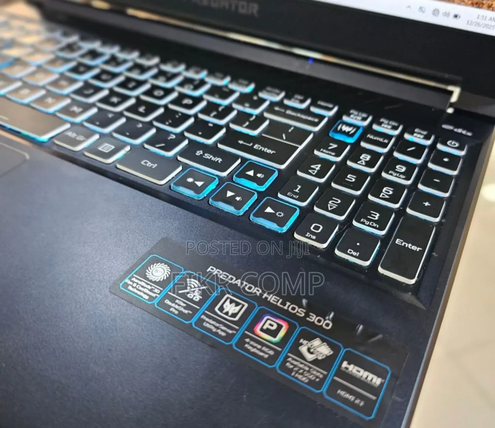 New Laptop Acer Predator Helios 300 16GB Intel Core I7 SSD 512GB