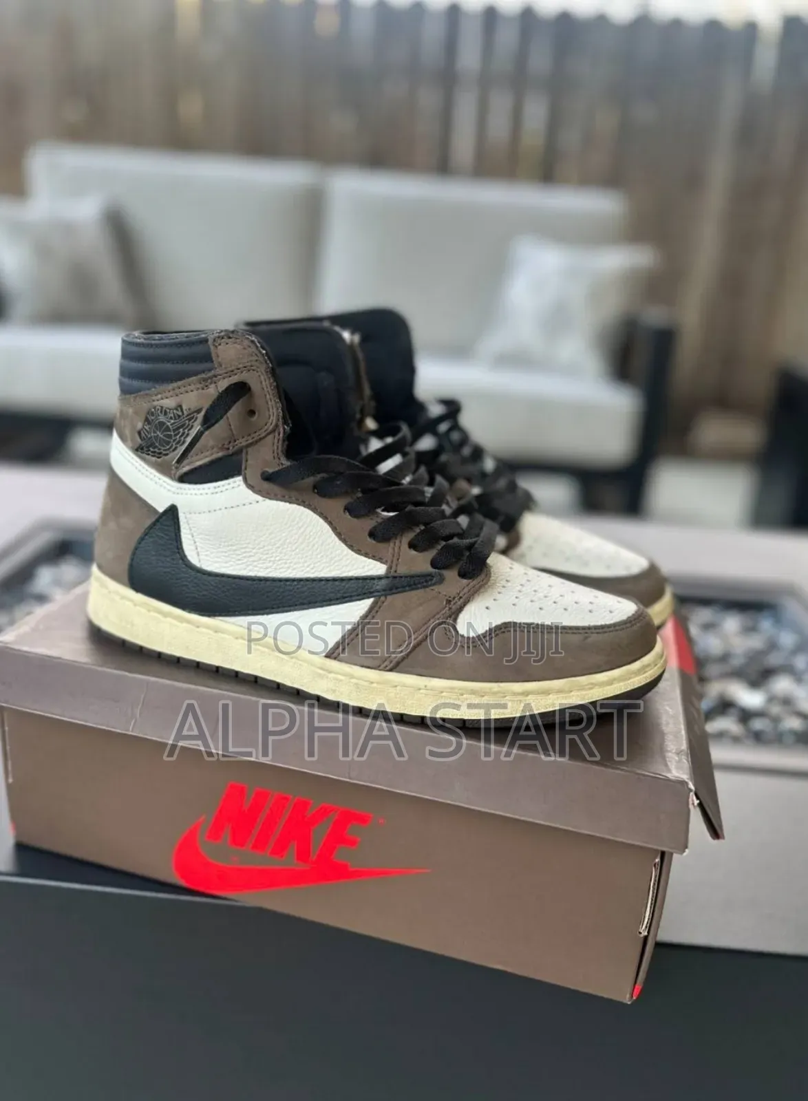 Air Jordan 1 High Travis Cat Made in Vetinam High Quality
