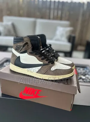 Air Jordan 1 High Travis Cat Made in Vetinam High Quality