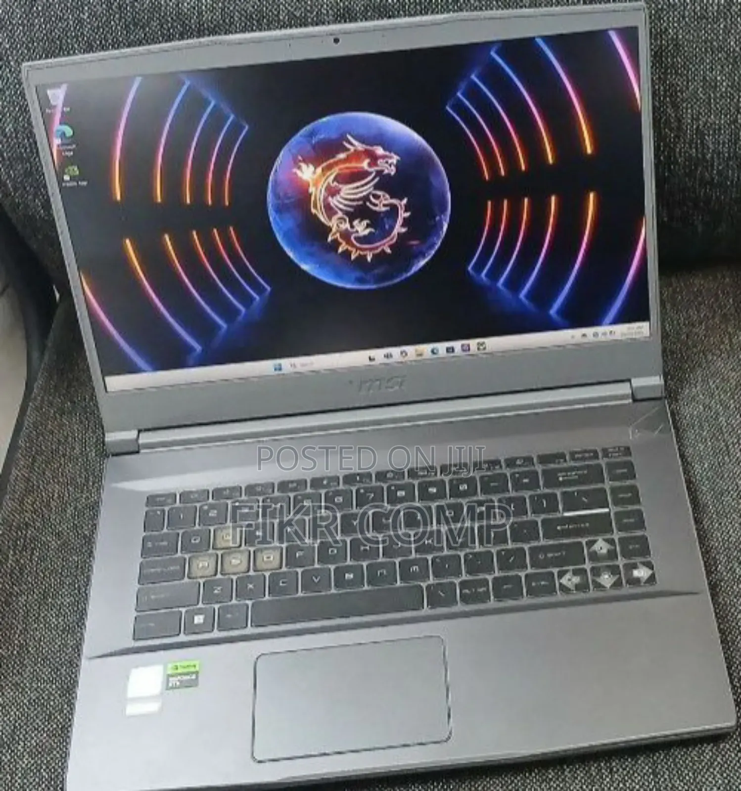 New Laptop MSI GF63 16GB Intel Core I7 SSD 512GB