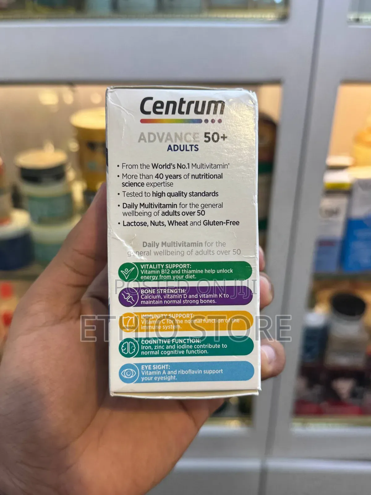 Centrum Advance 50+ Multivitamin and Mineral Food Supplement