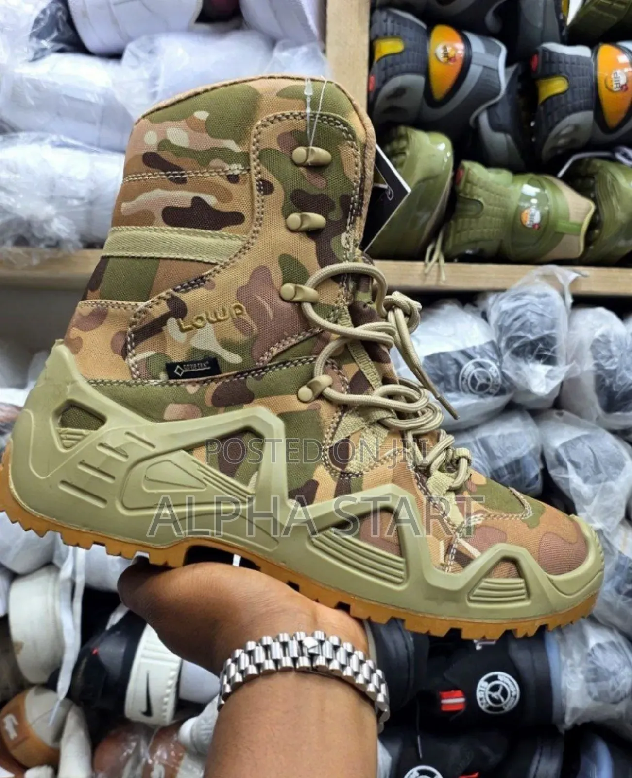 Lowa Tactical Boots High Master Quality Smooth Water Proof Boots