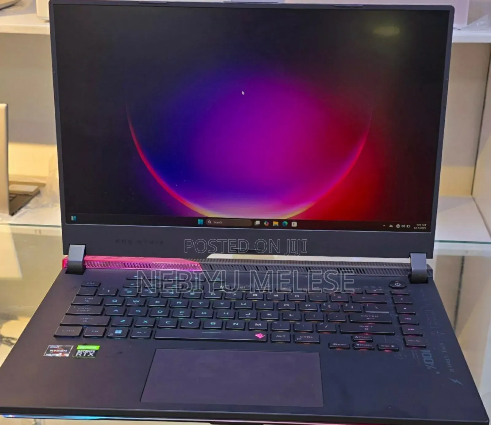 New Laptop Asus ROG Strix G15 16GB Intel Core I7 SSD 1T