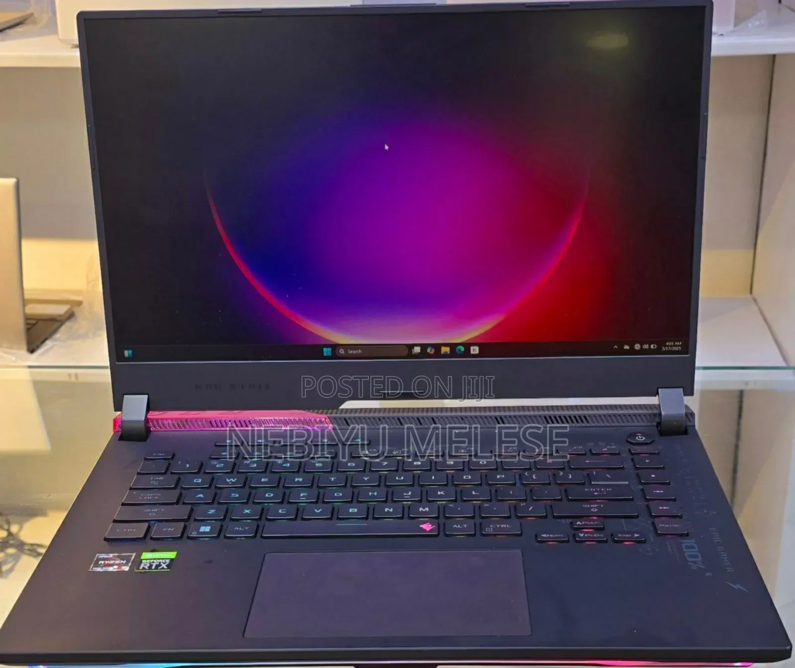 New Laptop Asus ROG Strix G15 16GB Intel Core I7 SSD 1T