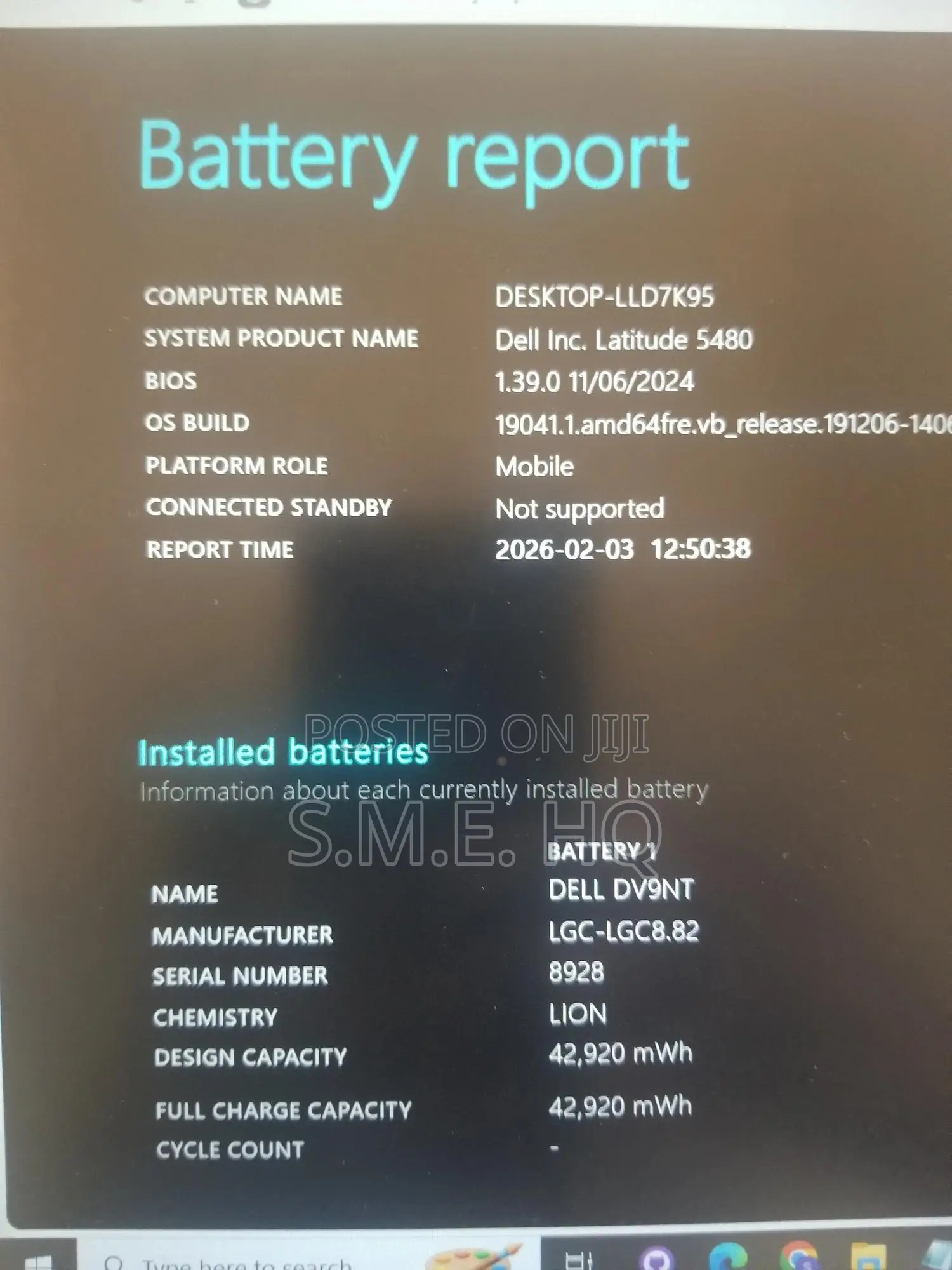 Laptop Dell Latitude 5480 8GB Intel Core I5 SSHD (Hybrid) 256GB