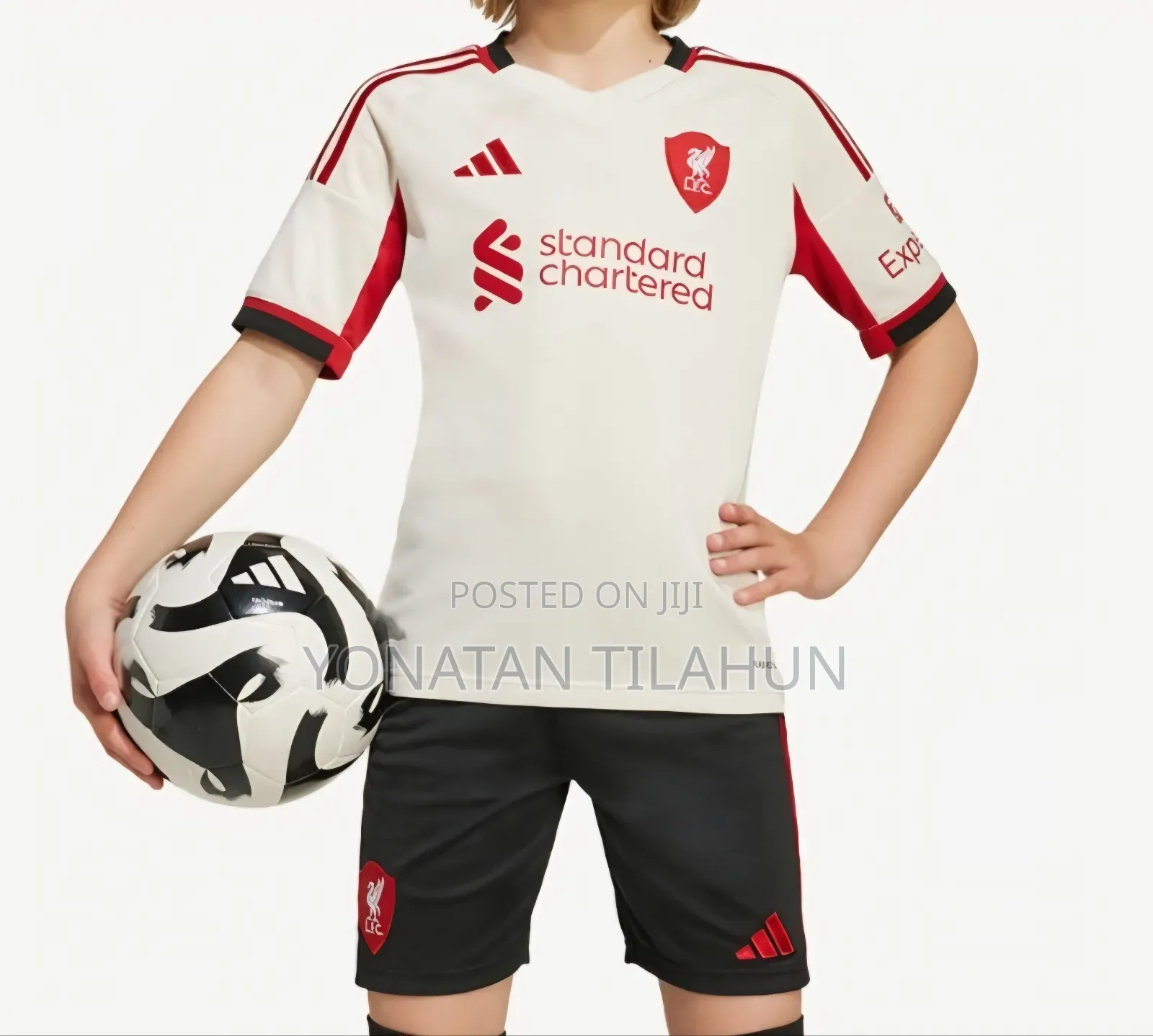 Liverpool 25/26 White Kids Kit