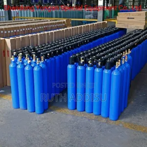 Gas Bottle With Lower Gas Bottle Oxygen Cylinder Tank Brand Filled