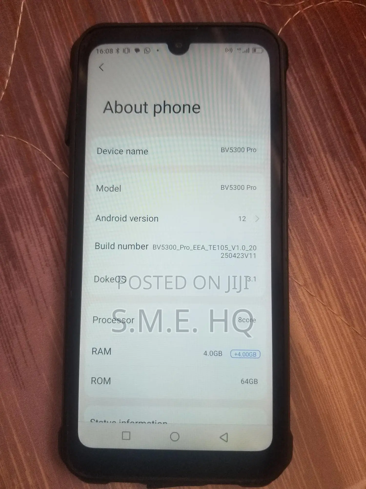 Blackview BV5300 Pro 64 GB Black