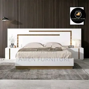 Bedwithframeand Closet