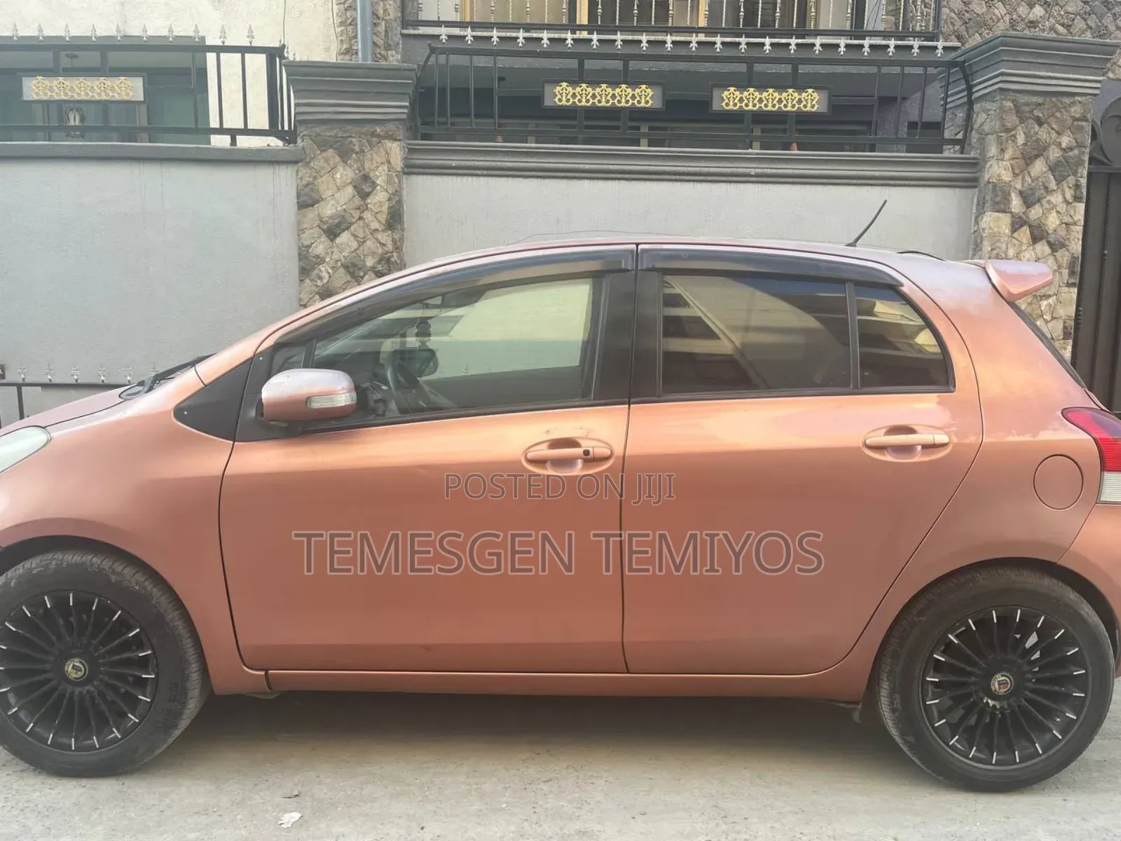 Toyota Yaris 2007 Orange
