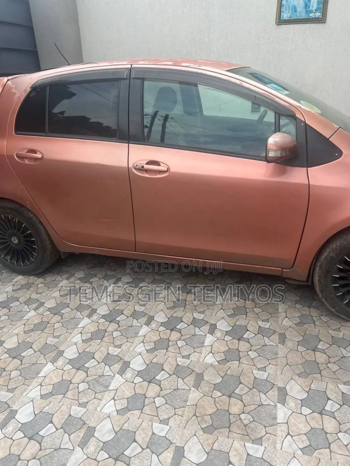 Toyota Yaris 2007 Orange