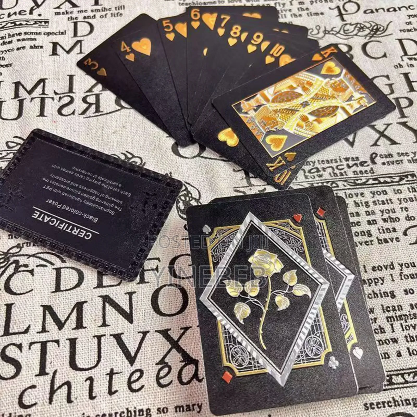 Playing Cards || ፕላስቲክ ካርታ