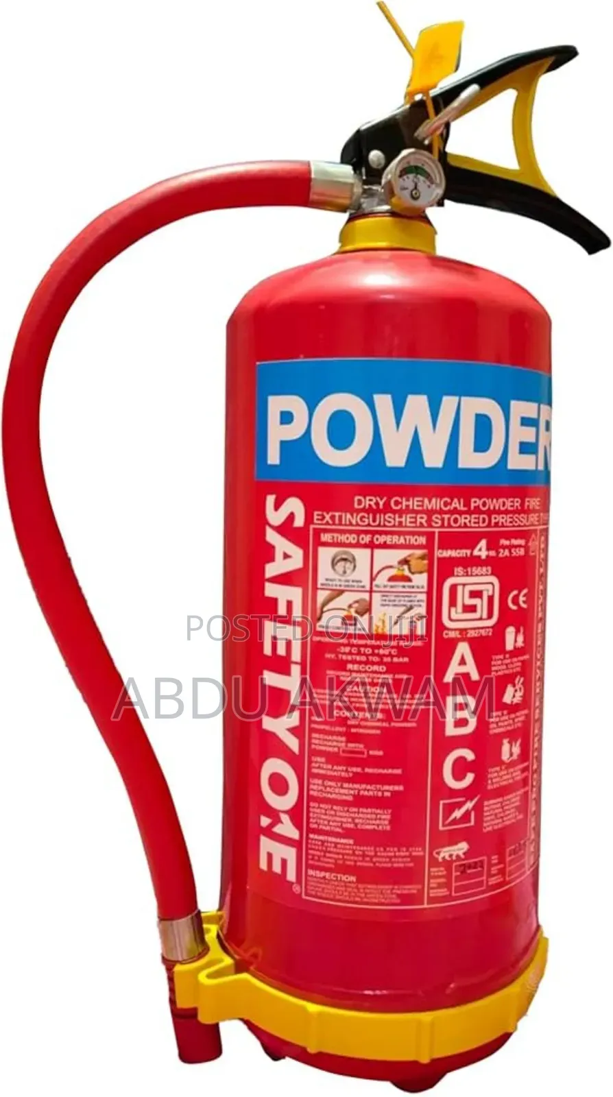 6kg Powder Fire Extinguisher