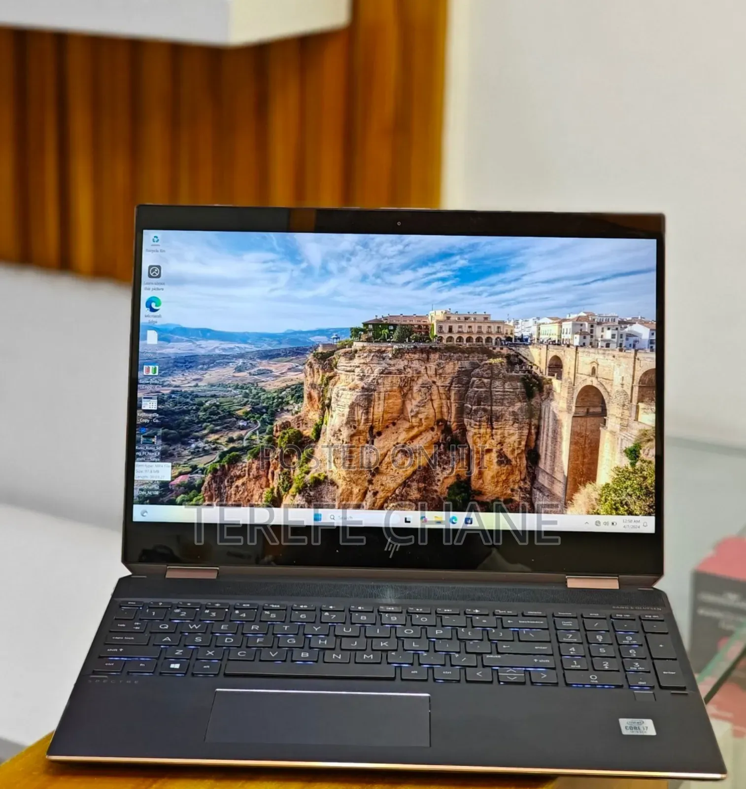 New Laptop HP Spectre 16GB Intel Core I7 SSD 512GB