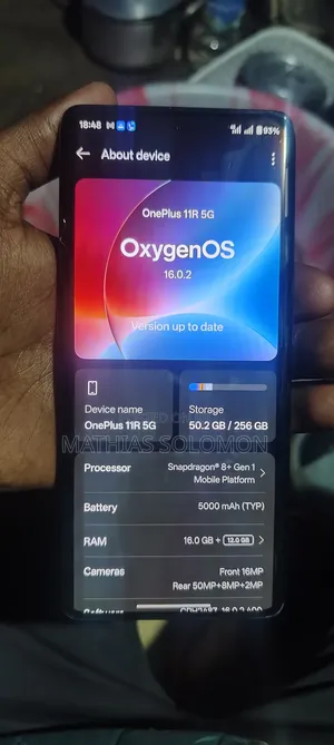 OnePlus 11R 256 GB Gray