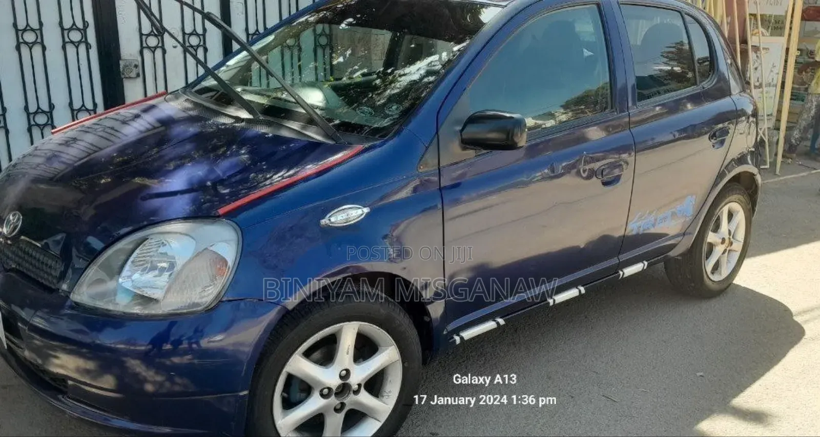 Toyota Yaris 1.4 2002 Blue