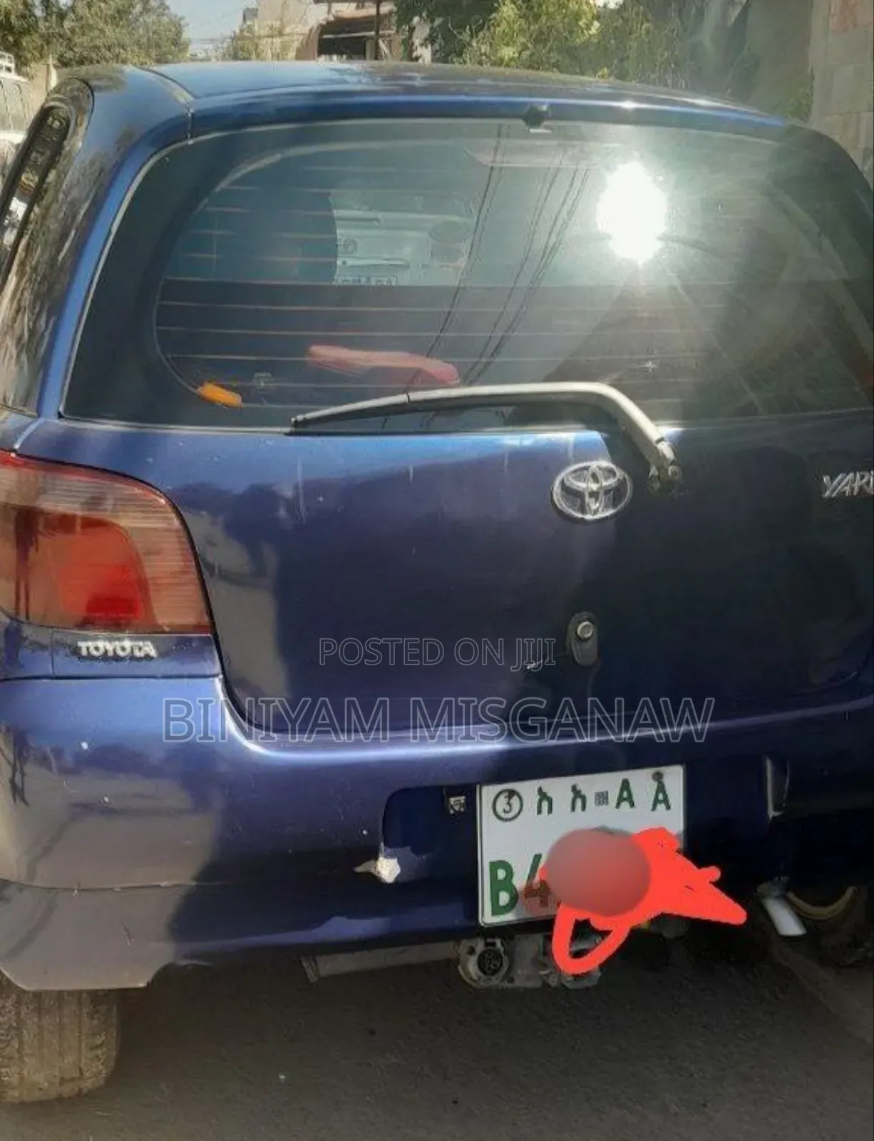 Toyota Yaris 1.4 2002 Blue