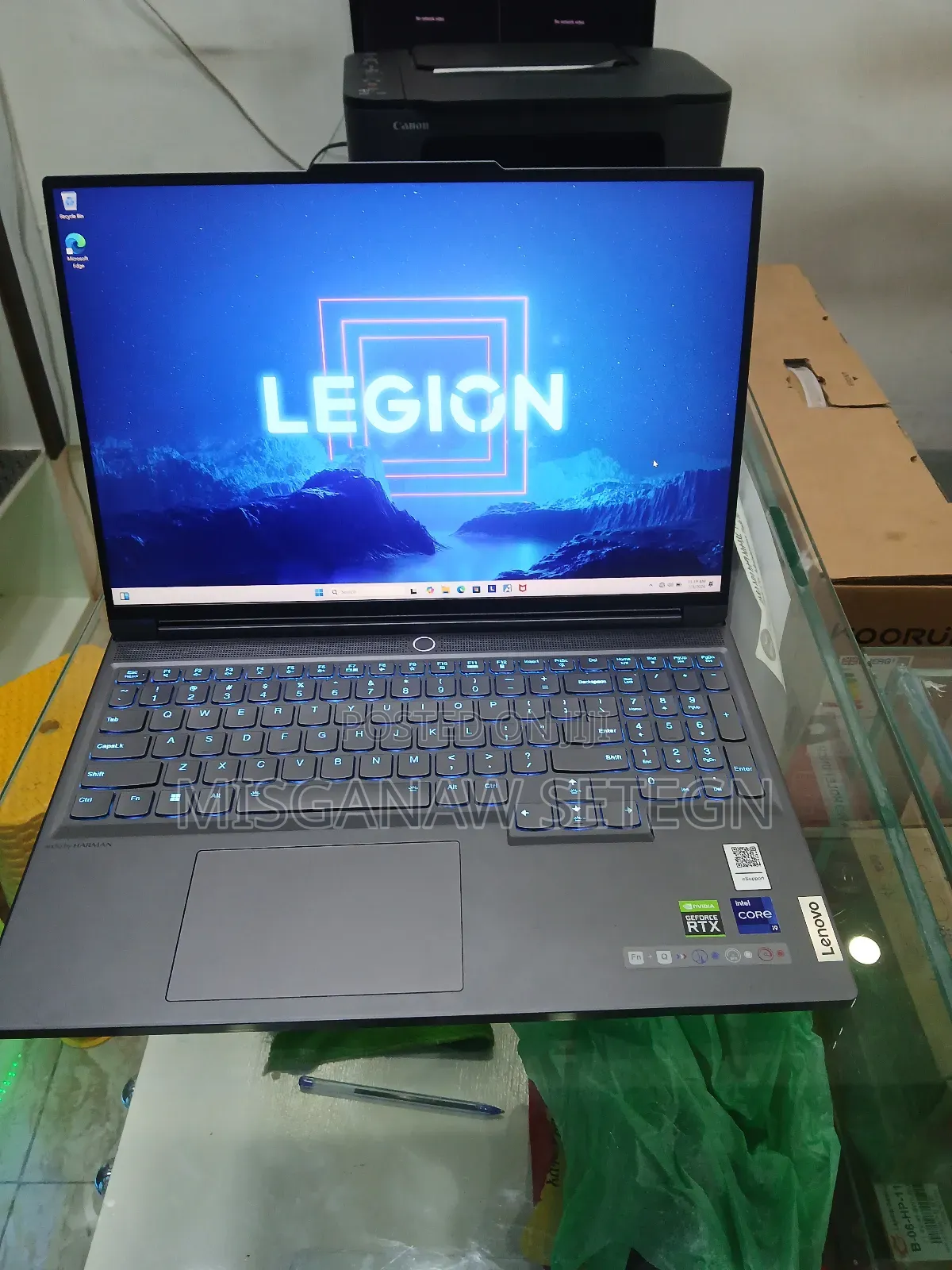 New Laptop Lenovo Legion 7 16GB Intel Core I9 SSD 1T