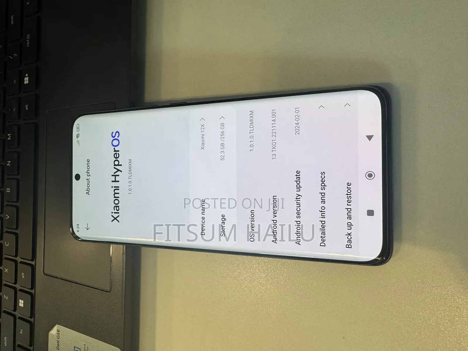 Xiaomi 12X 256 GB Gray