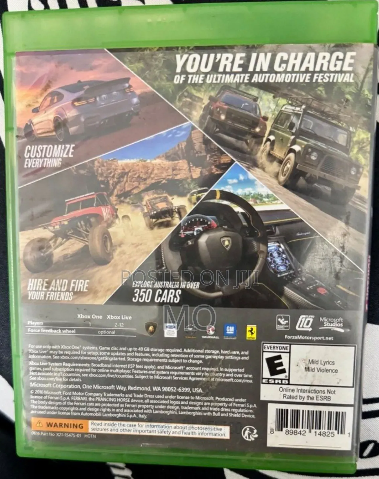 Forza Horizon 3 for Xbox 1