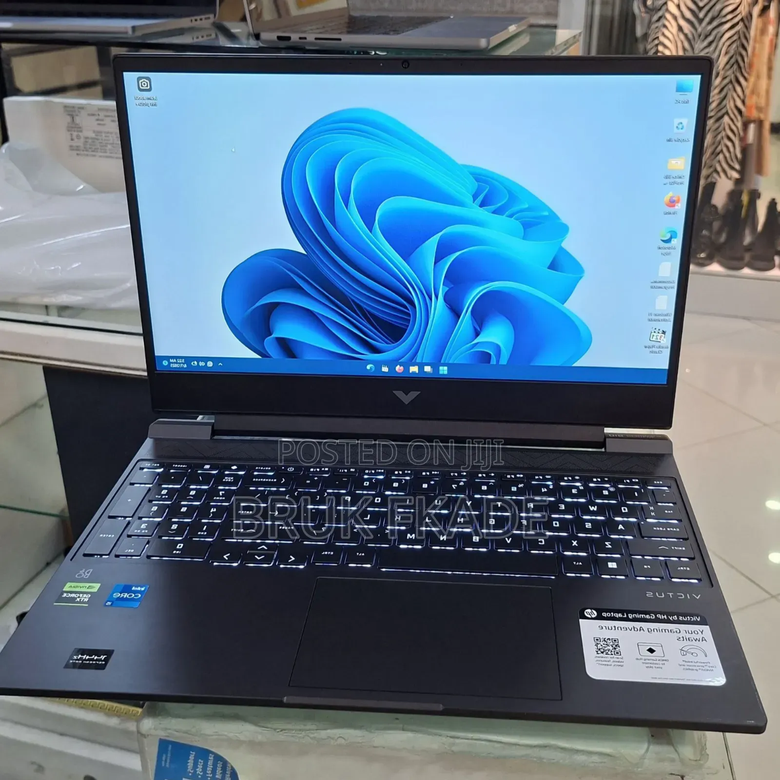 New Laptop HP Victus 15 16GB Intel Core I7 SSD 512GB