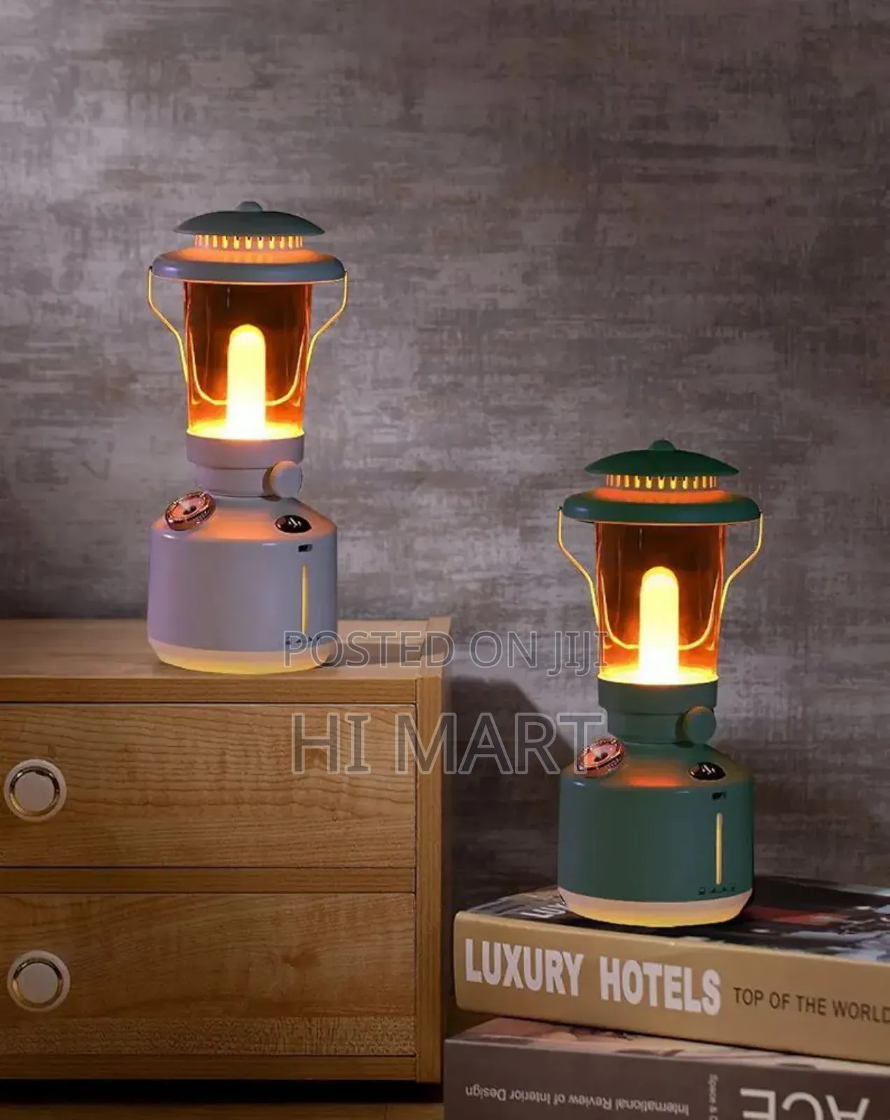 High Quality Rechargeable Vintage Lamp Humidifier