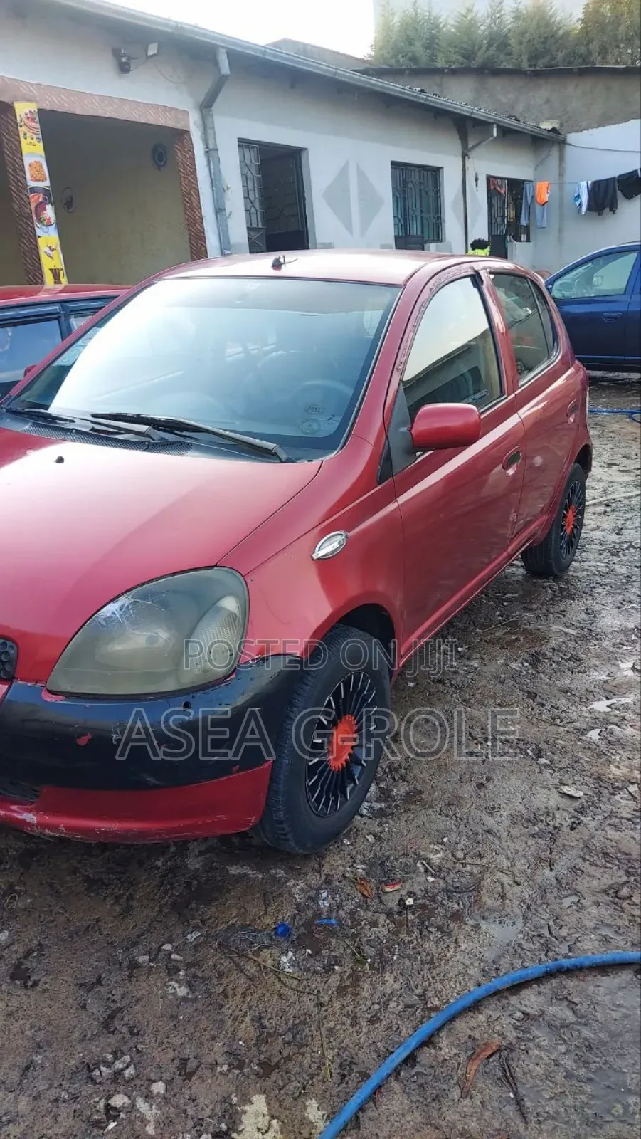 Toyota Vitz 2001 Burgundy