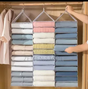 Wardrobe Hanging Storage: የልብስ ማስቀመጫ ተንጠልጣይ - ለቤትዎ ጽዳትና ስርአት!