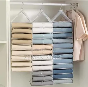 Wardrobe Hanging Storage: የልብስ ማስቀመጫ ተንጠልጣይ - ለቤትዎ ጽዳትና ስርአት!