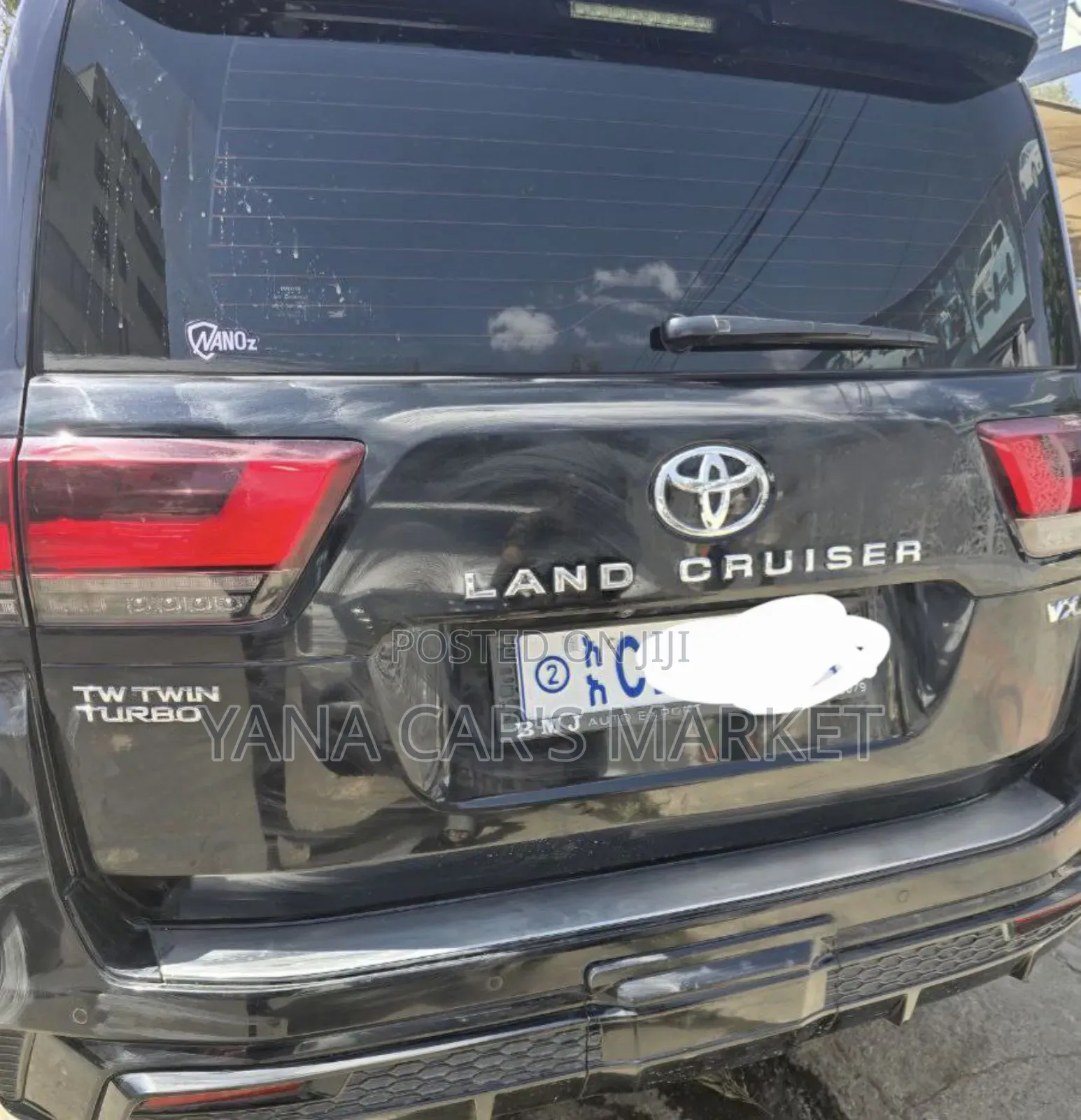 Toyota Land Cruiser 2022 Black