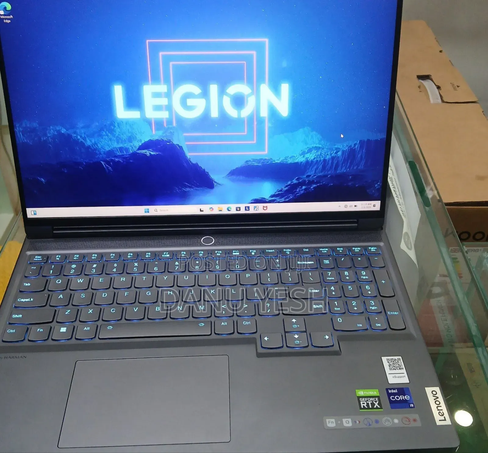 New Laptop Lenovo Lrgion 7i 16GB Intel Core I9 SSD 1T