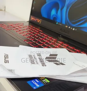 New Laptop Asus TUF Gaming F16 16GB Intel Core I7 SSD 1T
