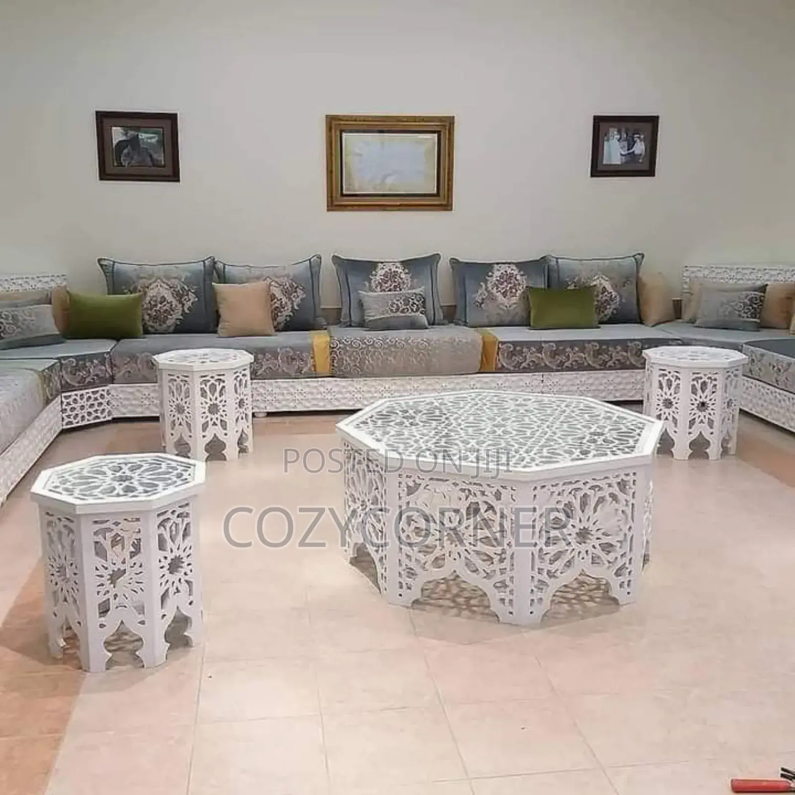 Fashionable Arabian Majlis With Waterproof Cutain. አረቢያን መጅሊስ
