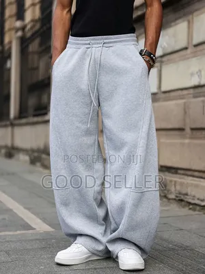 Grey Baggy Sweatpants