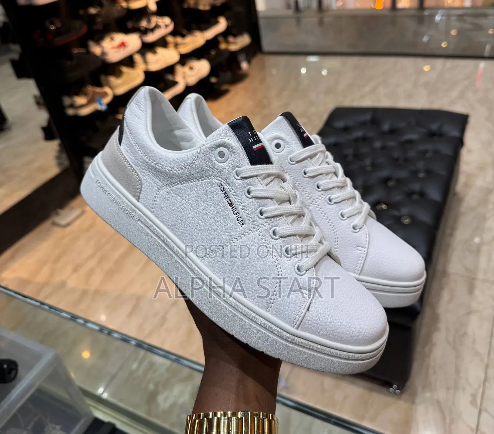 Tommy Hilfiger Casual Leather Master Quality Smooth for 4color Man's