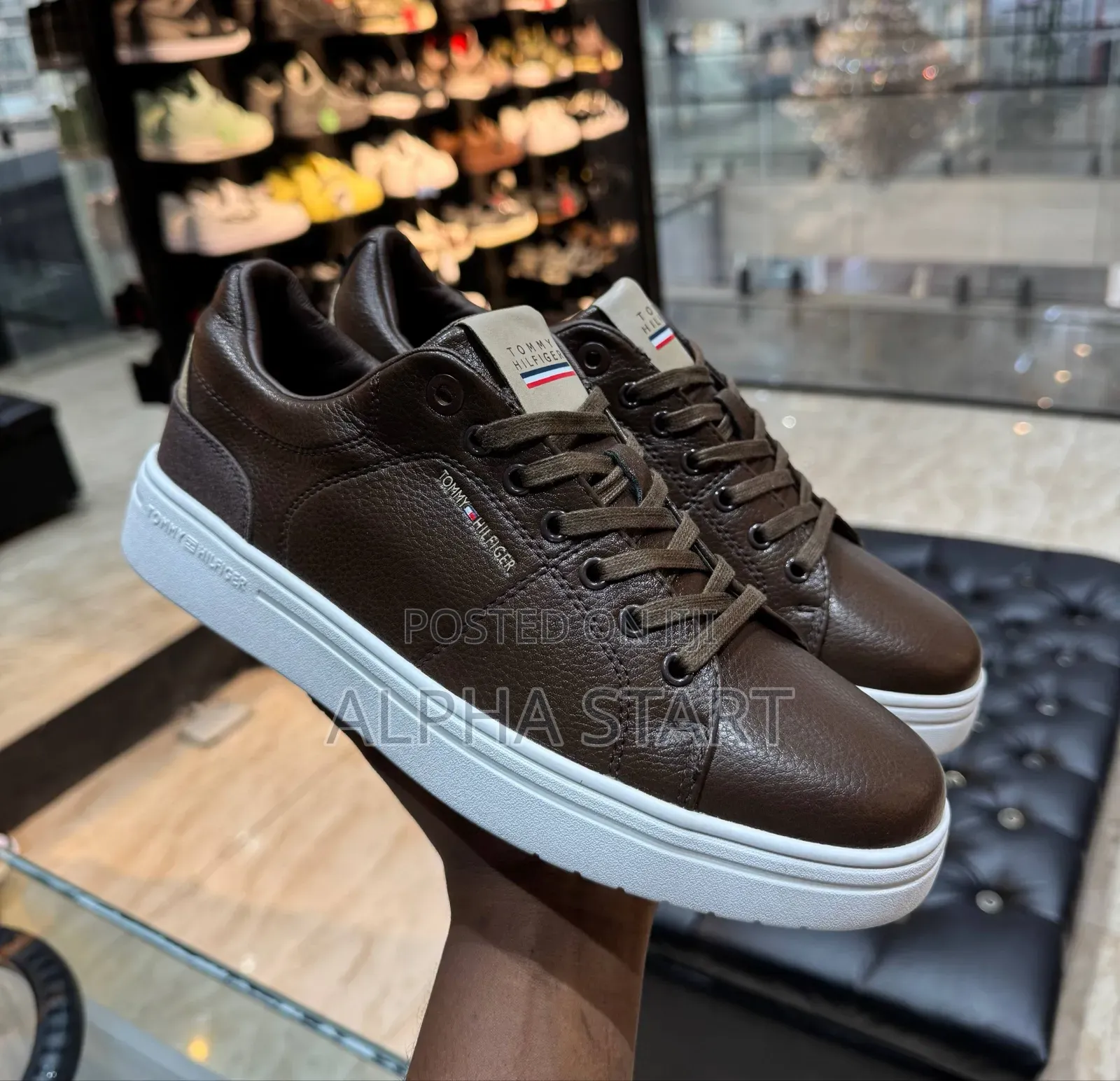 Tommy Hilfiger Casual Leather Master Quality Smooth for 4color Man's