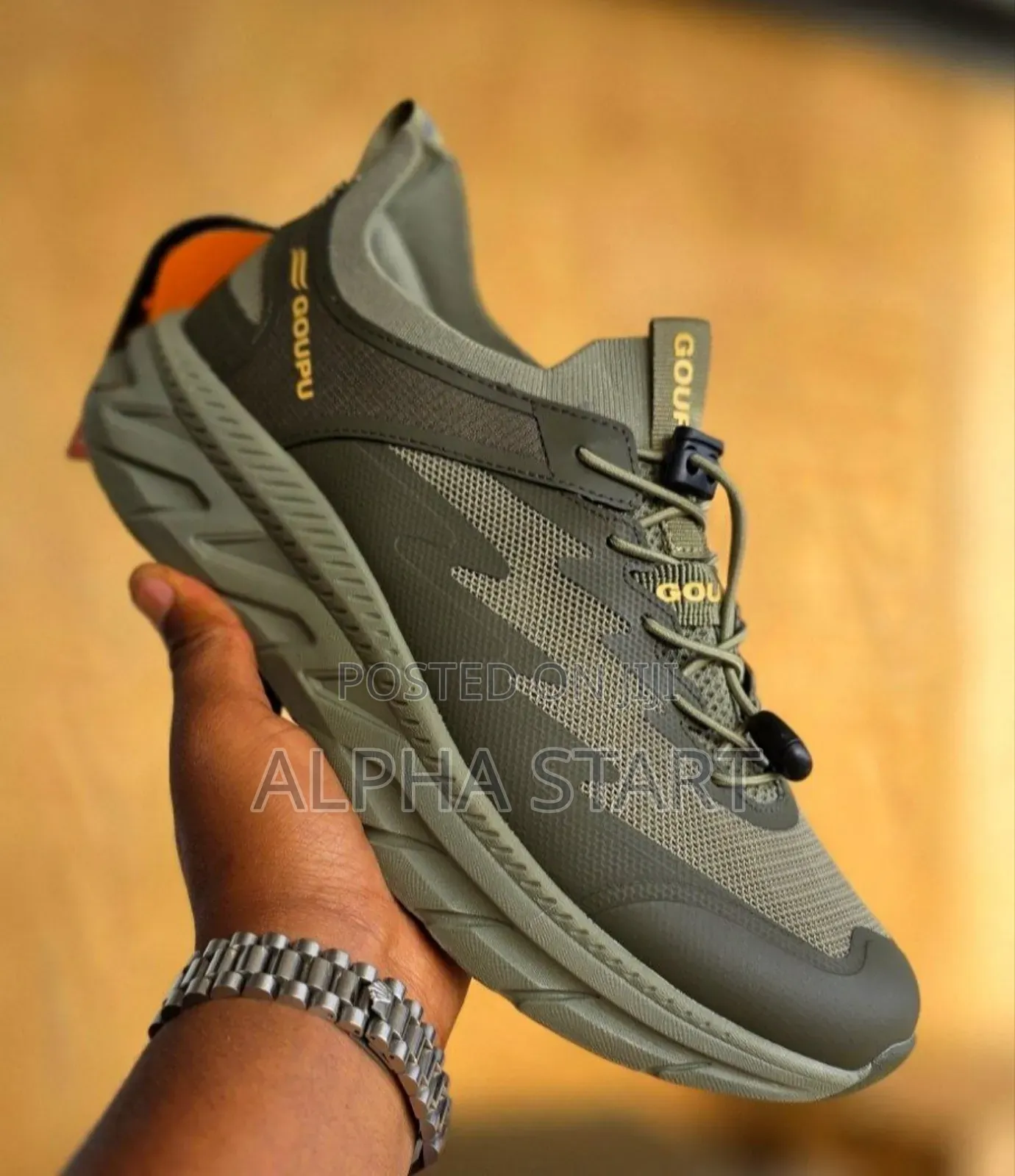 Goupu High Master Vsquality Smooth Sneakrse for Man's Made in Vietnam