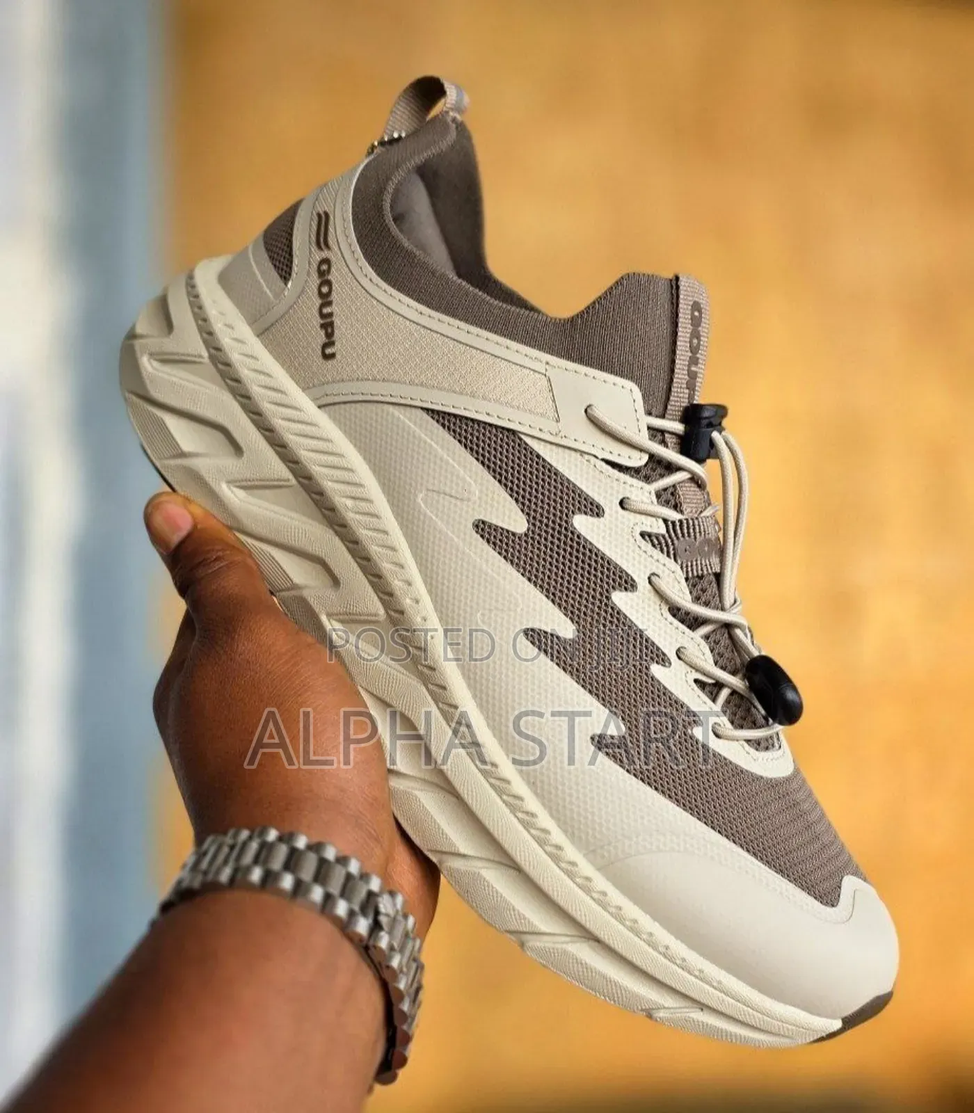 Goupu High Master Vsquality Smooth Sneakrse for Man's Made in Vietnam