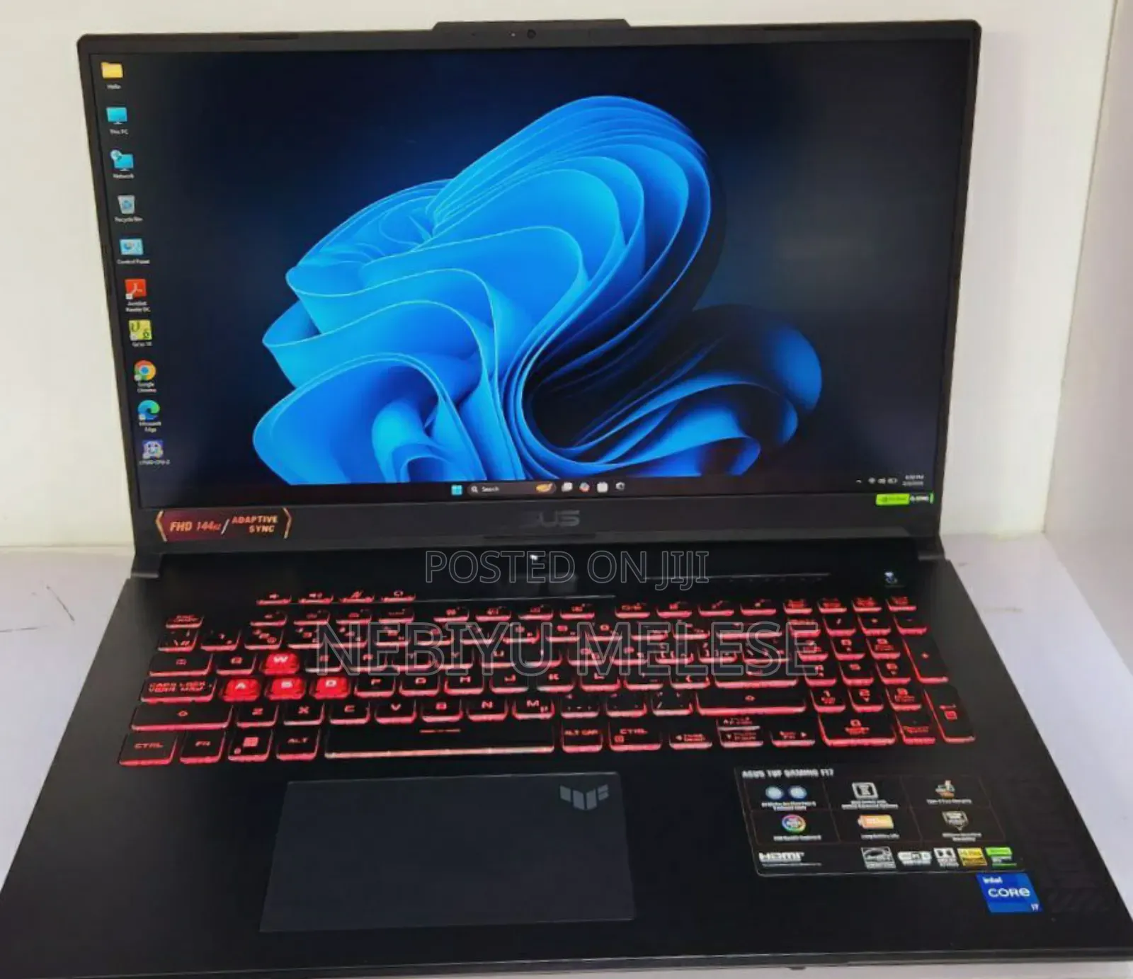 New Laptop Asus TUF Gaming F16 16GB Intel Core I7 SSD 1T