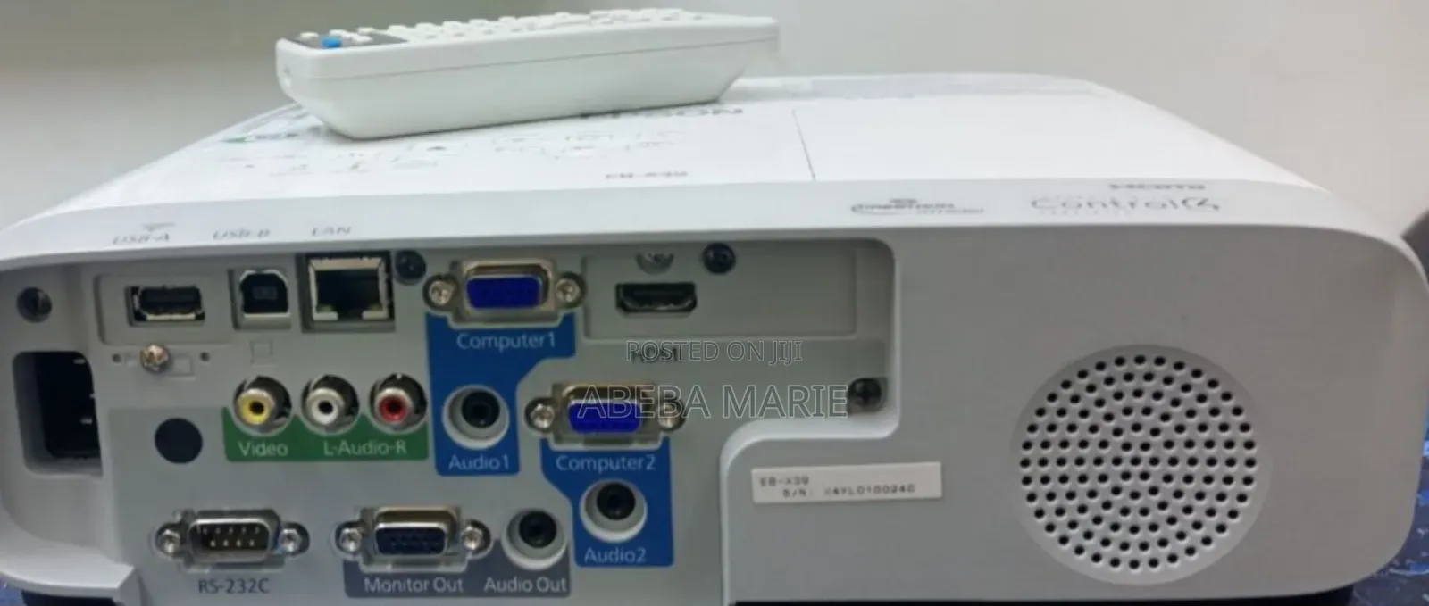 Epson X39 Projector Projection System: 3lcd, 3-Chip Technology Proj