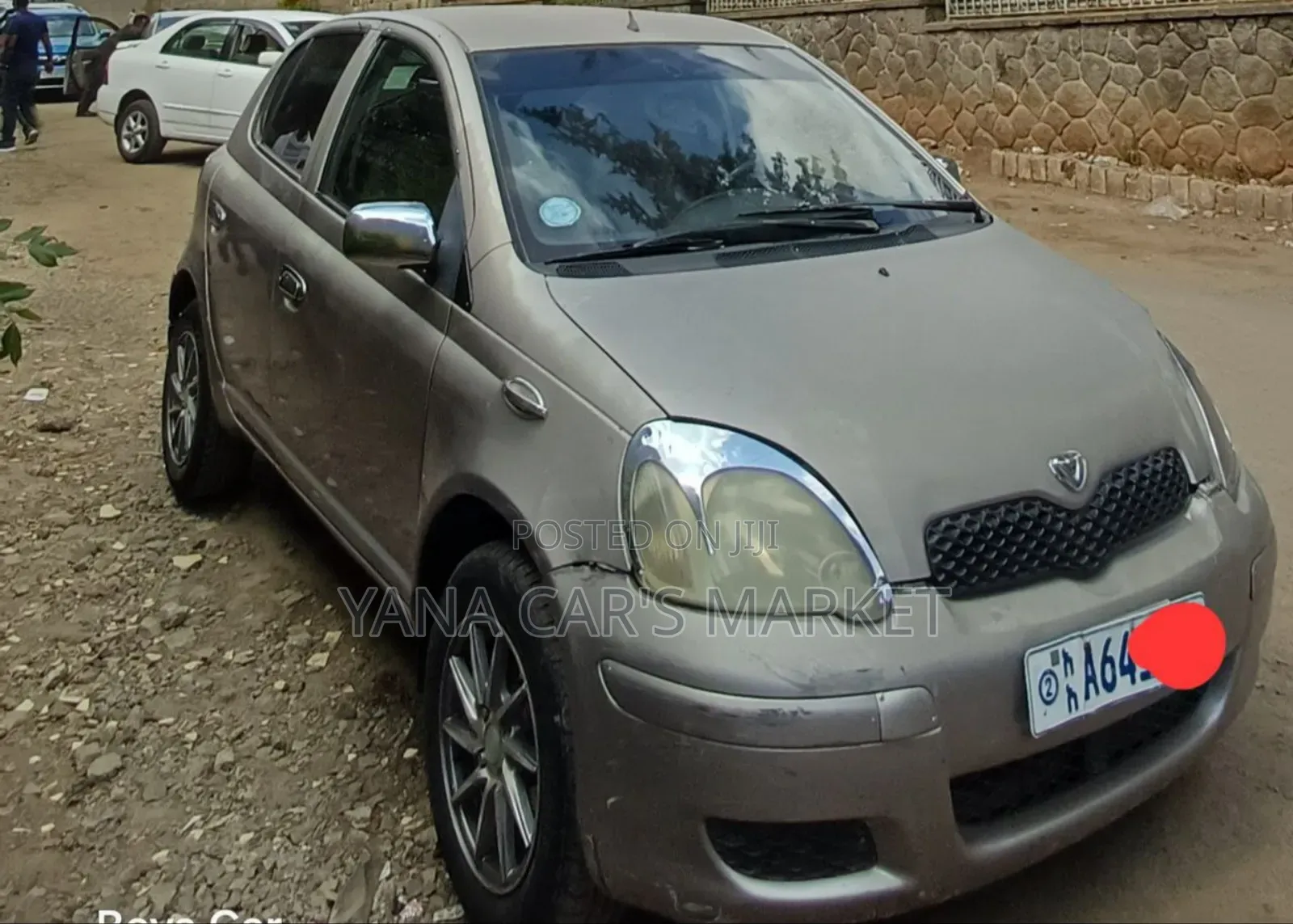 Toyota Vitz 2002 Blue