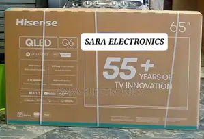 ➤Hisense 65" Qled Q-6 Series Uhd Smart Tv ◆Free Delivery 165,000